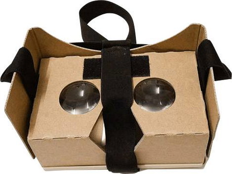 VR szemüveg okostelefonhoz, barna, Renkforce Headmount Google 3D 3. kép