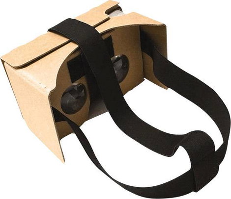 VR szemüveg okostelefonhoz, barna, Renkforce Headmount Google 3D 4. kép
