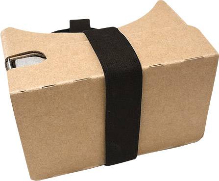 VR szemüveg okostelefonhoz, barna, Renkforce Headmount Google 3D 5. kép