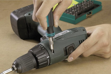 Biztonsági bit készlet, Wolfcraft 1386000 6. kép