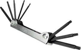 Kihajtható 8 részes Torx csavarhúzó készlet Mannesmann 29036