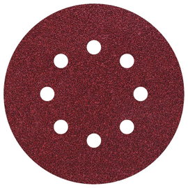 Csiszolókorong Ø 125 mm, 5 db, szemcse méret: 40, Wolfcraft 2069000