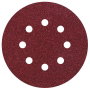 Csiszolókorong Ø 125 mm, 5 db, szemcse méret: 40, Wolfcraft 2069000 bélyegkép