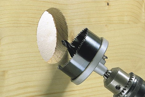 Lyukfűrész, körkivágó tárcsa Wolfcraft Standard 2160000 2. kép