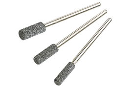 Kerámia csiszolófej készlet Ø 4/4,8/5,5 mm, 3 db, tengely: Ø 2,3 mm, Wolfcraft 2175000