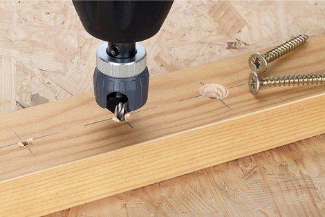 Süllyesztőfúró, előfúró Wolfcraft 2544000 3. kép
