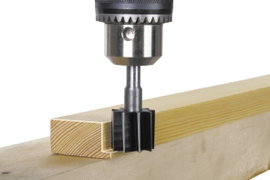 Félhoronymaró 8mm Wolfcraft 3260000