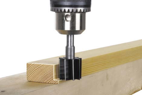 Félhoronymaró 8mm Wolfcraft 3260000