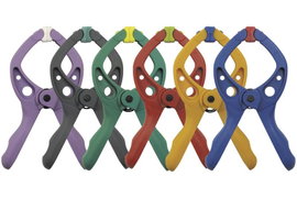 Mini rugós szorító, 4 db, Microfix, Wolfcraft 3432000