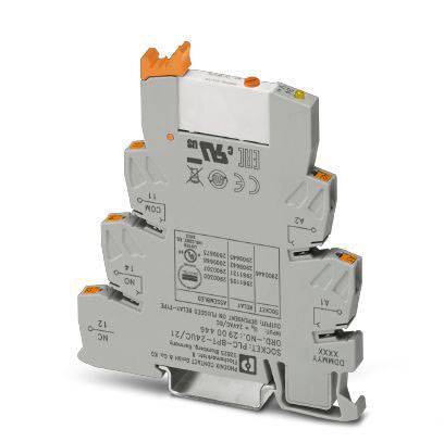 Phoenix Contact PLC-RPT- 24UC/21/MS Relé modul Névleges feszültség: 24 V DC/AC Max. kapcsolási áram: