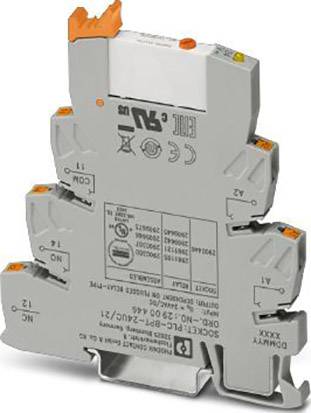 Phoenix Contact PLC-RPT- 24UC/21/MS Relé modul Névleges feszültség: 24 V DC/AC Max. kapcsolási áram: 2. kép