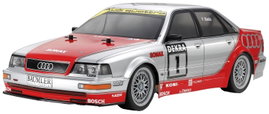 Tamiya 1:10 RC modellautó Elektro Túraautó RC Audi V8 1992 Tourenwagen (TT-02) Brushed 4WD építőkész