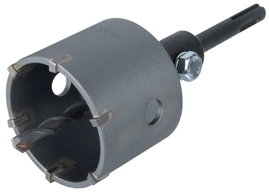 Koronafúró SDS-Plus-os befogószárral 83mm átmérővel Wolfcraft 5480000