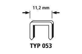 Acélkapocs készlet 2000db Wolfcraft 7026000 Typ 053