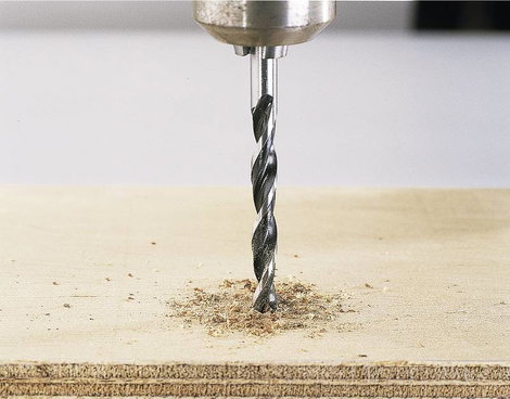 Fafúrószár, spirálfúró fához 75mm hosszú Wolfcraft 7604010 2. kép