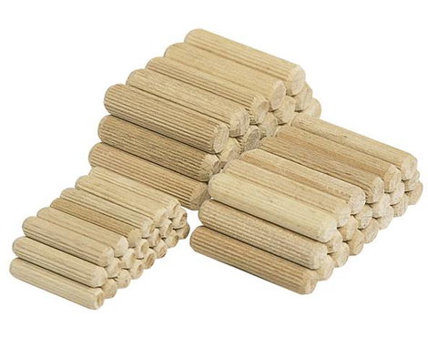 Fadübel, bükk, Ø 6 mm, 200 db, Wolfcraft 2905000