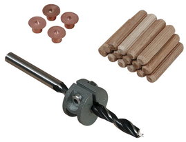 Fatipli jelölő és dübel készlet, 6mm-es Wolfcraft 2916000