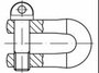 Láncvég szem DIN 82101, Megengedett terhelés: 0.1 t, 10 db, TOOLCRAFT bélyegkép