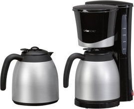 Kávéfőző 2 db thermo kannával, Clatronic KA 3328