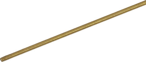 Modelcraft menetes rézrúd M5 x 500 mm