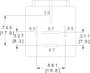 Autós relé, 24 VDC, 60 A/30 VDC, 1120 W, MINI ISO, Zettler Electronics AZ979-1C-24D 4. bélyegkép