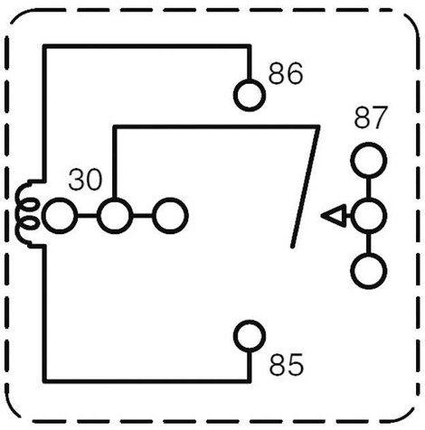 Autós relé, 24 VDC, 80 A/75 VDC, 1120 W, MINI ISO, Zettler Electronics AZ983-1A-24D 4. kép