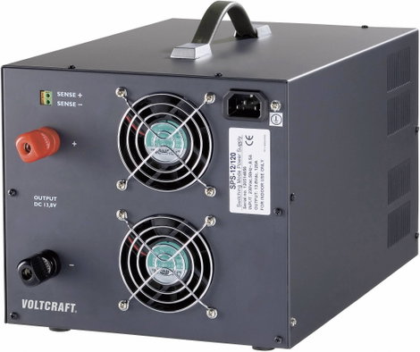 Nagyáramú kapcsolóüzemű tápegység 12-14.5V/DC 120A 1700W Voltcraft SPS12/120 2. kép