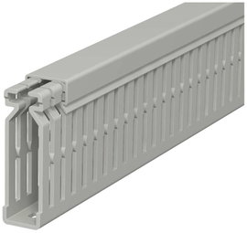 OBO Bettermann 6178201 Kábelvezető csatorna (H x Sz x Ma) 2000 x 15 x 60 mm 1 db Kőszürke