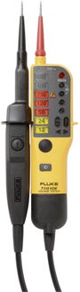 Kétpólusú feszültségvizsgáló LCD kijelzővel CAT III 690 V, CAT IV 600 V FLUKE-T110/VDE bélyegkép