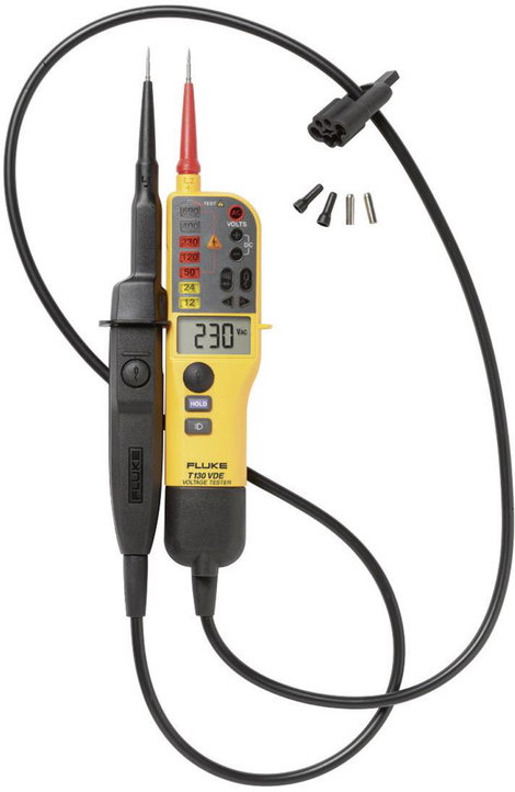 Kétpólusú feszültségvizsgáló CAT III 690 V, CAT IV 600 V FLUKE-T130/VDE 2. kép