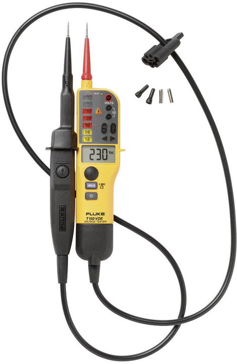 Kétpólusú feszültségvizsgáló CAT III 690 V, CAT IV 600 V FLUKE-T150/VDE 2. kép