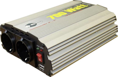 Inverter, CL700-D-12 700 W 12 V/DC 12 V/DC (11 - 15 V), ClassicPower CL700-D-12