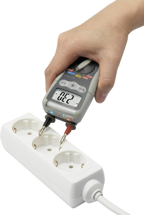 Digitális multiméter, mérőműszer, beépített LED-es zseblámpa 600V AC/DC max.200mA AC/DC VOLTCRAFT VC 3. kép