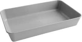 Műanyag munkatálca G062 fehér színű 205x130x35mm Kemo Electronic