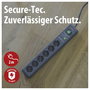 Hálózati elosztó 6 részes, kapcsolóval, antracit, Brennenstuhl 1159540366 2. bélyegkép
