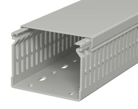 OBO Bettermann 6178209 Kábelvezető csatorna (H x Sz x Ma) 2000 x 80 x 60 mm 1 db Kőszürke