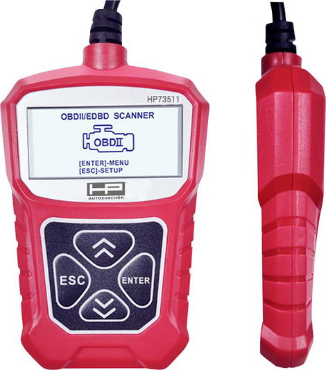 HP Autozubehör OBD II diagnosztikai eszköz OBD II Diagnosegerät 75311 Alkalmas (autómárka): Universa
