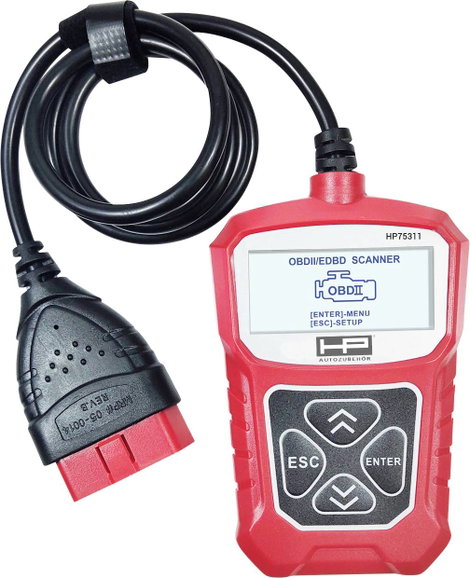 HP Autozubehör OBD II diagnosztikai eszköz OBD II Diagnosegerät 75311 Alkalmas (autómárka): Universa 2. kép