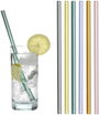 Trinkhalme aus farbigem Glas 21 cmSzívószálak színes üvegből 14.2019.06 bélyegkép