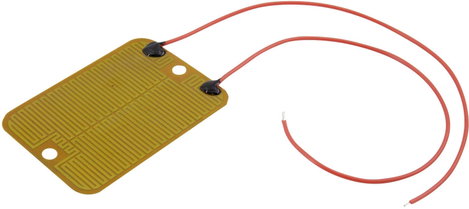 TRU COMPONENTS Poliamid Fűtőfólia 12 V/DC 2 W (H x Sz) 70 mm x 50 mm