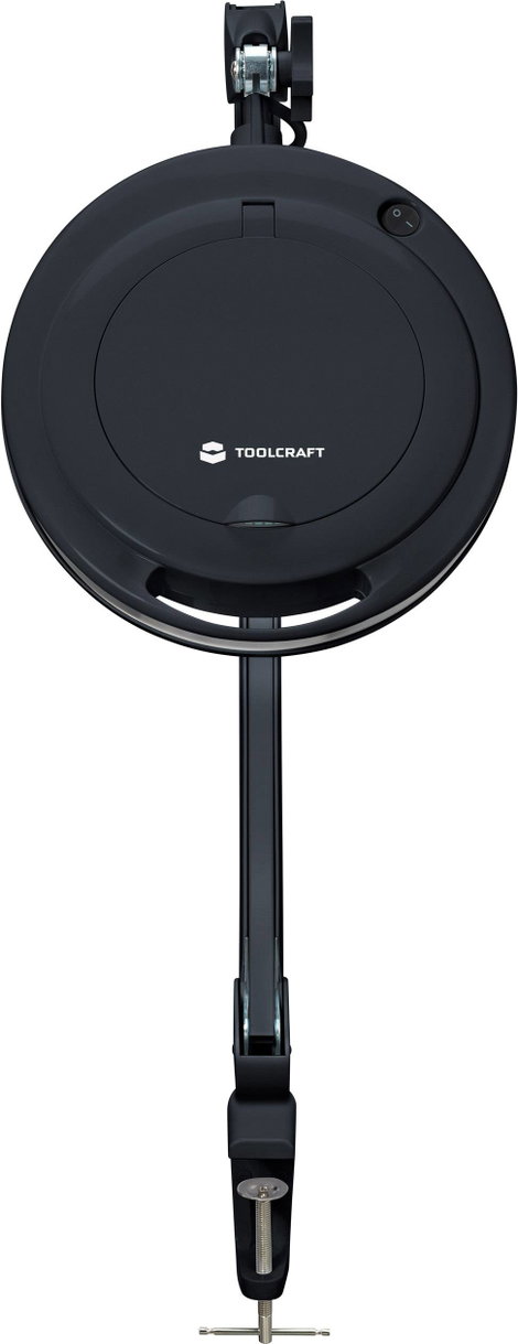 LED-es asztallapra szerelhető nagyítós lámpa 1,75x 8 W, Toolcraft TO-7173474 2. kép