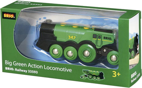 Brio 33593000 Zöld Gustav akkus mozdony 3. kép