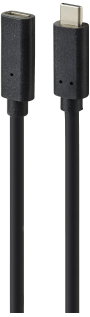 Renkforce USB kábel USB 3.2 Gen2 (USB 3.1 Gen2) USB-C® dugó, USB-C® alj 2.00 m Fekete PVC köpeny RF- 2. bélyegkép