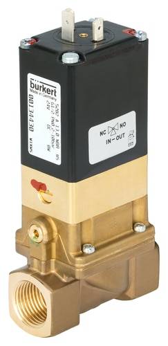 Bürkert Szervó vezérlésű szelep 134433 5282 230 V/AC G 1/2 hüvely Névleges távolság 13 mm 1 db