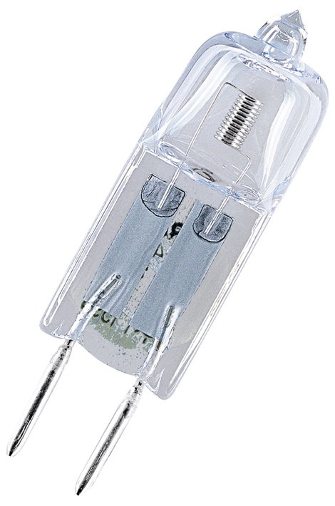 Nagyfeszültségű halogén izzó OSRAM 12 V GY6.35 50 W, melegfehér, EEK: C, dimmelhető 2 db 2. kép