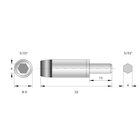 Bernstein Tools Bernstein Werkzeugfabrik 4-973 Forgatónyomaték adapter 0.3 Nm (max) 3. kép