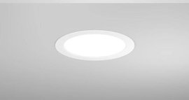 RZB Toledo Flat LED/18W-4000K D2 901453.002.1 LED-es beépíthető panel LED Fehér