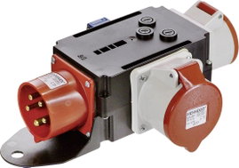 AS Schwabe CEE áramelosztó MIXO Adapter MOSEL 60525 400 V 32 A