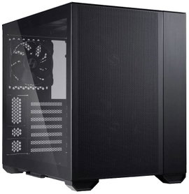 Lian Li O11 AIR MINI BLACK Midi torony Gaming doboz, Ház Fekete