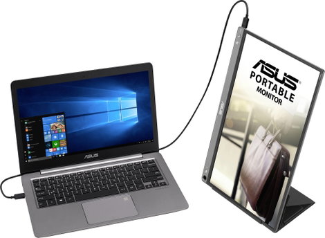 Asus MB16ACE LED monitor (felújított) 39.6 cm (15.6 coll) EEK B (A - G) 1920 x 1080 pixel Full HD 5  5. kép